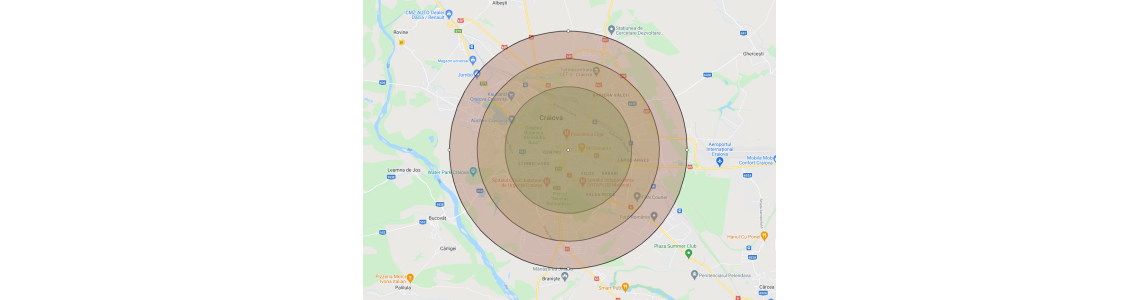 Zone de livrare